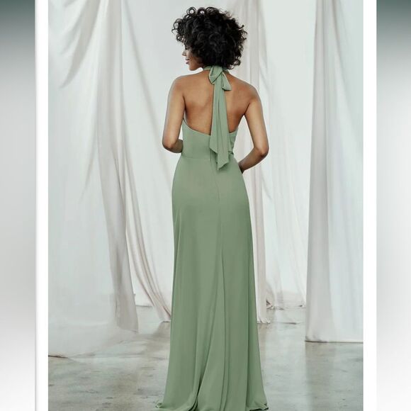 Amsale Sophia Black Gown - Picture 3 of 14